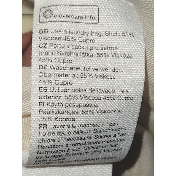 & Other Stories Quiet Luxury Minimalist Career Relaxed Wrap Mini Dress Size 10 - Picture 6 of 7